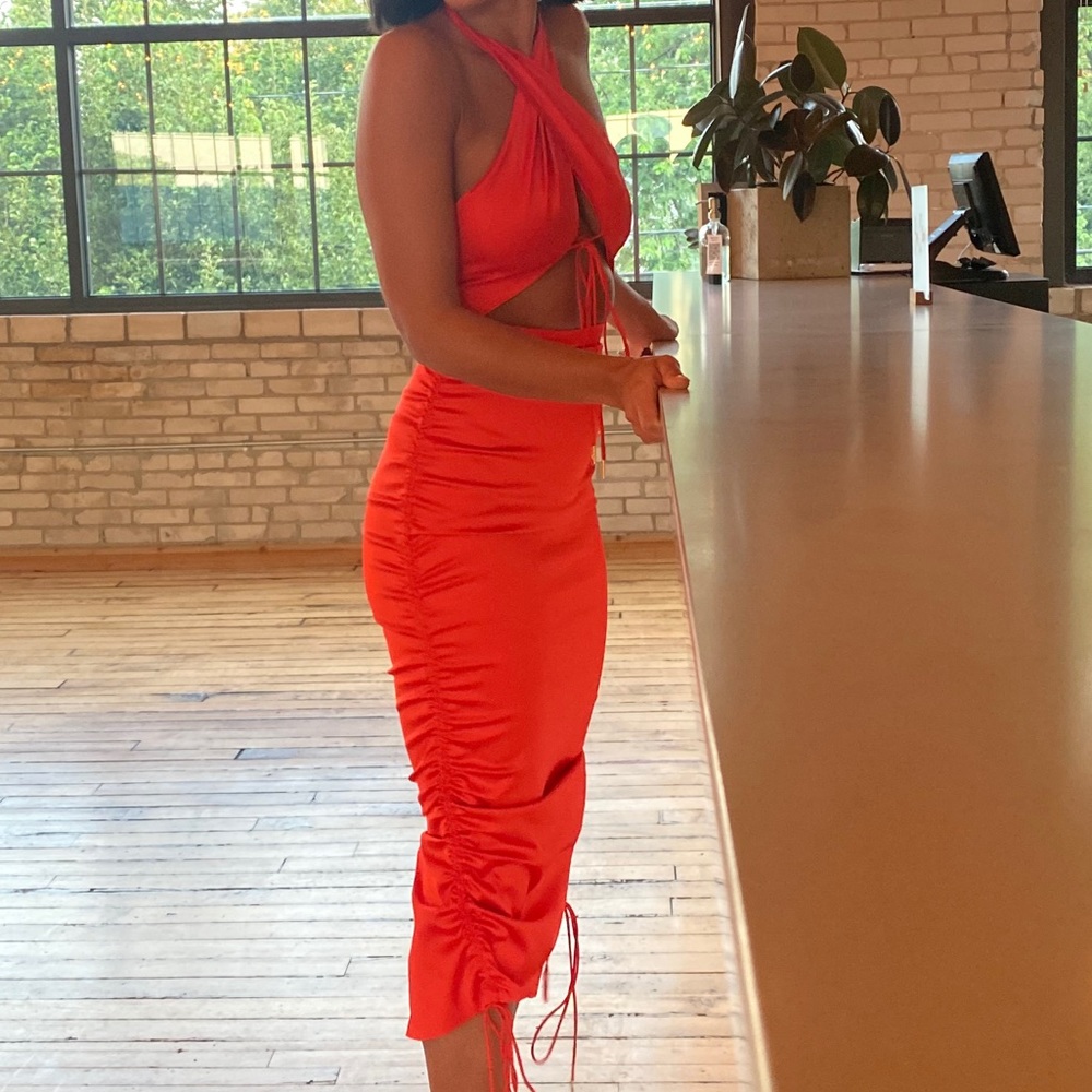 Beautiful Orange Dress